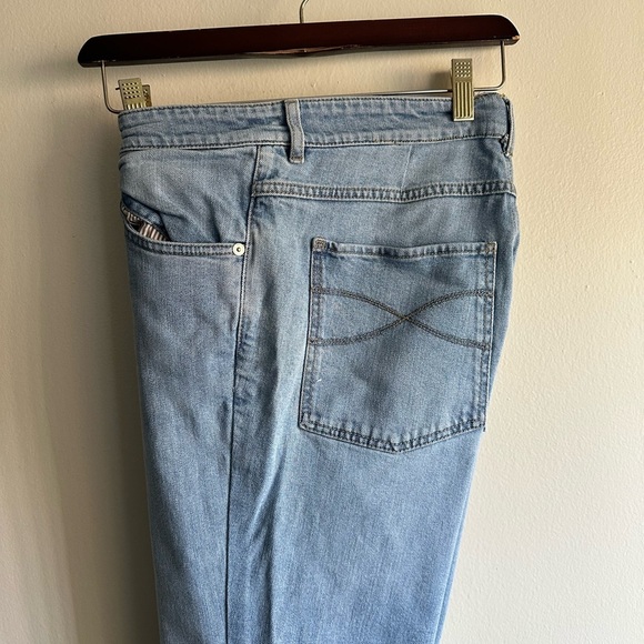 Brunello Cucinelli Light Blue Tapered Denim - Picture 10 of 10